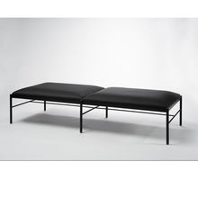 Charger l'image dans la galerie, Banquette design cuir noir, EX.T