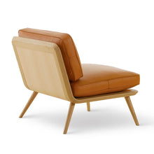 Charger l'image dans la galerie, Fauteuil design Spine en cuir camel, Fredericia
