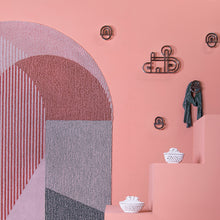 Charger l'image dans la galerie, Tapis graphique aux tons pastel, Portego