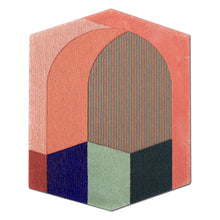 Charger l'image dans la galerie, Tapis graphique aux tons colorés, Portego