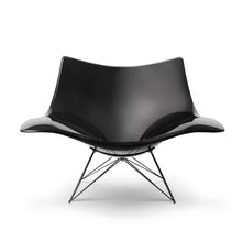 Charger l'image dans la galerie, Fauteuil à bascule design Stingray noir, Fredericia