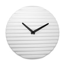 Charger l'image dans la galerie, Horloge design Wave, blanche
