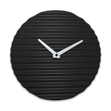 Charger l'image dans la galerie, Horloge design Wave, noir