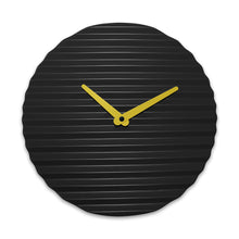 Charger l'image dans la galerie, Horloge design Wave, noir