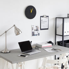 Charger l'image dans la galerie, Horloge design Wave, noir