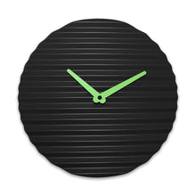 Charger l'image dans la galerie, Horloge design Wave, noir