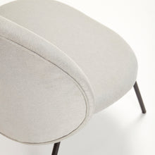 Charger l'image dans la galerie, Fauteuil en velous gris clair, Hübsch