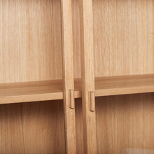 Charger l'image dans la galerie, Vitrine en bois clair L 110 cm, Hübsch