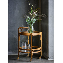 Charger l'image dans la galerie, Desserte en rotin Romeo, Sika Design