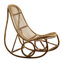 Charger l'image dans la galerie, Rocking-chair en rotin, Nanny