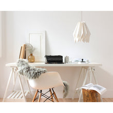 Charger l'image dans la galerie, Suspension origami, gris clair