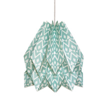 Charger l'image dans la galerie, Suspension origami, Tupi vert d'eau