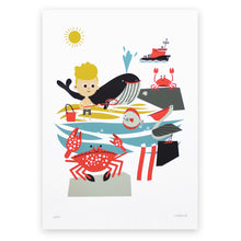 Charger l'image dans la galerie, Poster chambre enfant, mer