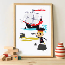Charger l'image dans la galerie, Poster chambre enfant, pirate