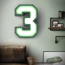 Charger l&#39;image dans la galerie, Lampe design, chiffre 4
