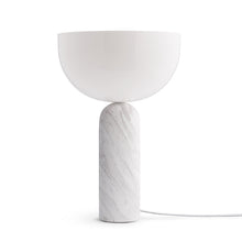 Charger l&#39;image dans la galerie, Lampe de Table Kizu, marbre blanc, New Works
