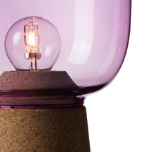 Charger l&#39;image dans la galerie, Lampe à poser en verre violet, Picia
