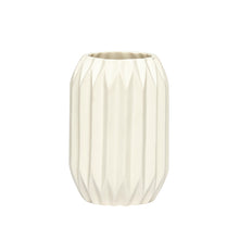 Charger l&#39;image dans la galerie, Vase design blanc H 11cm, Hübsch
