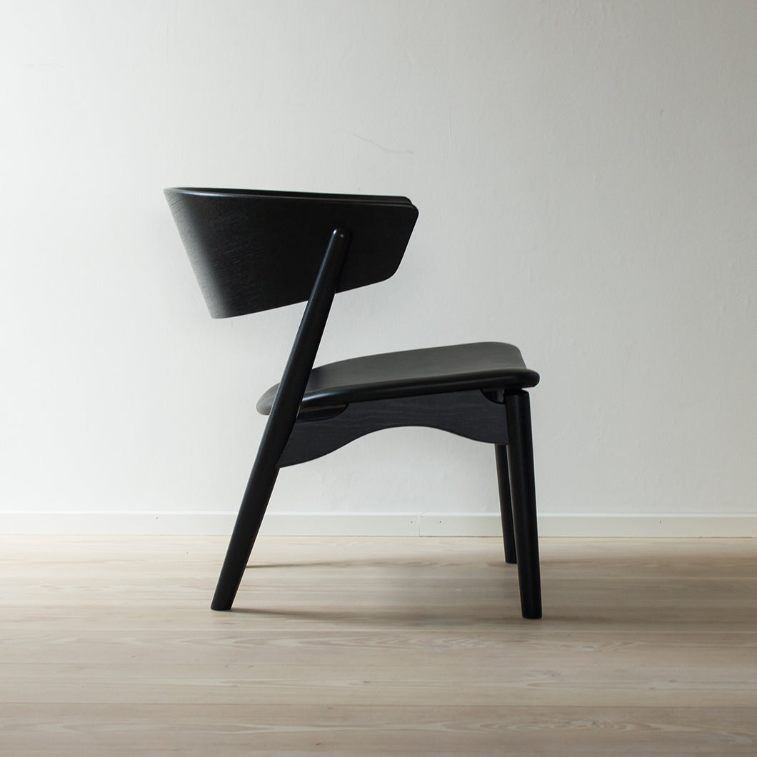 Fauteuil design, Sibast N°7 lounge noir