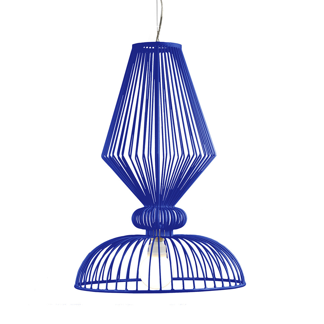 Suspension design Expand, bleu cobalt, Utu Lamp