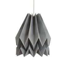 Charger l&#39;image dans la galerie, Suspension origami, gris foncé
