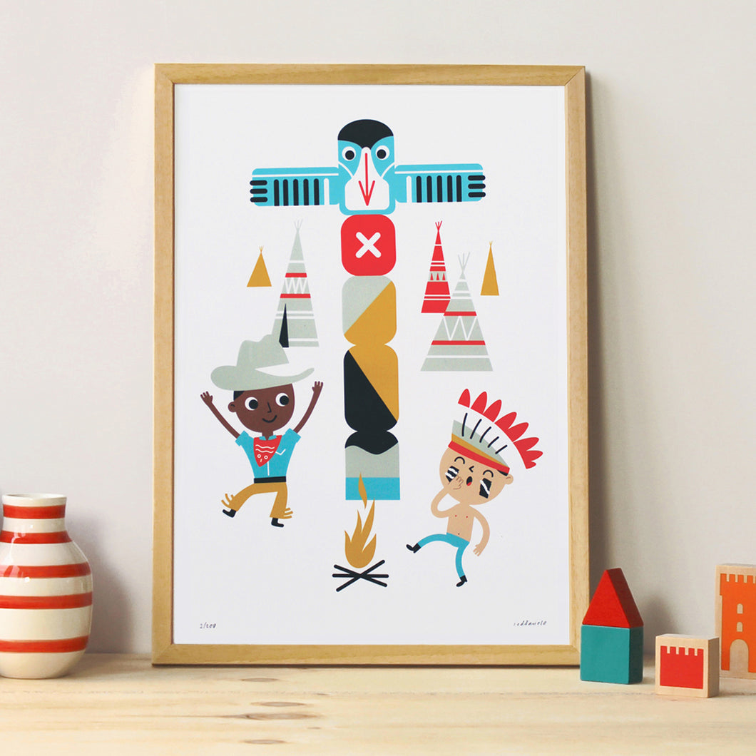 Poster chambre enfant, Makii – Lovely Market